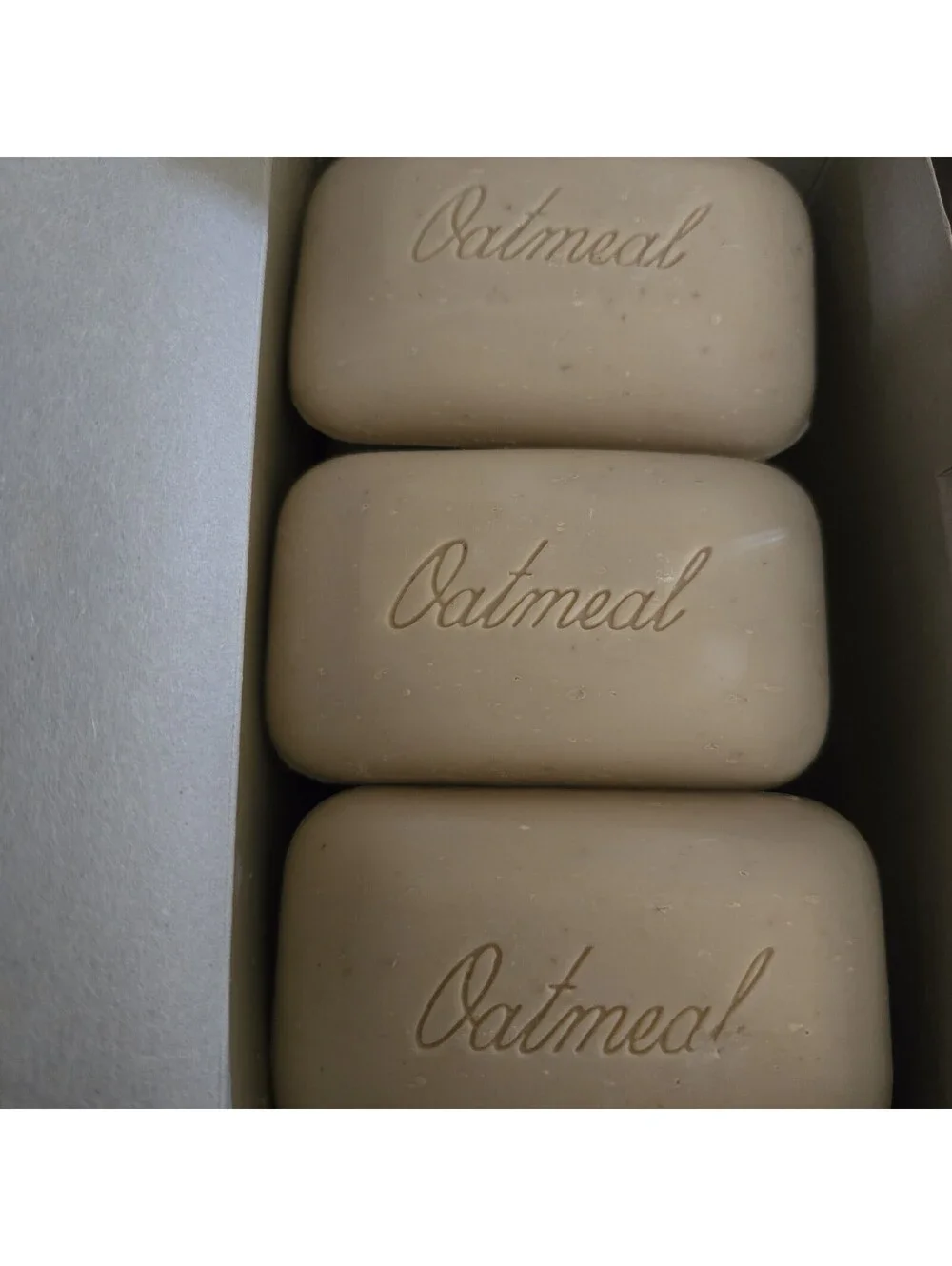 Box of 12 Island Sense Luxury Soap Bars French Milled Oatmeal 3 oz Each New